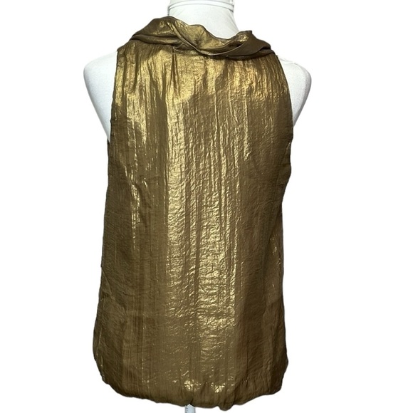 Michael Kors Balloon Hem Drape Neck Blouse - Picture 4 of 7